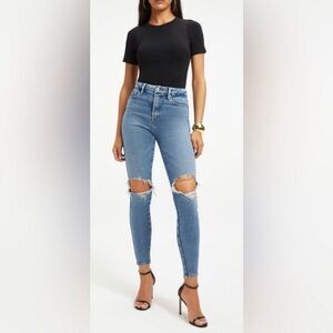 Good American Good Curve Skinny Crop